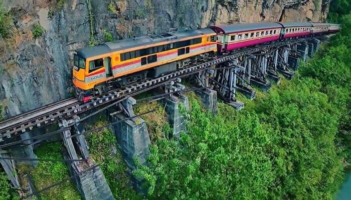 Death Railway Kanchanaburi Thailand