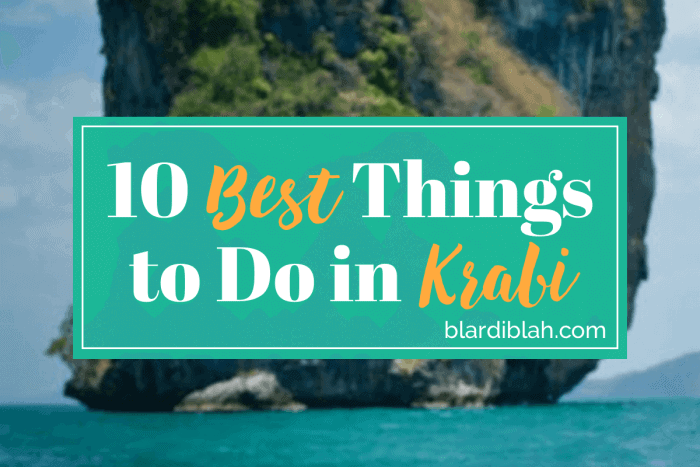 Top Ten Places to Visit in Krabi