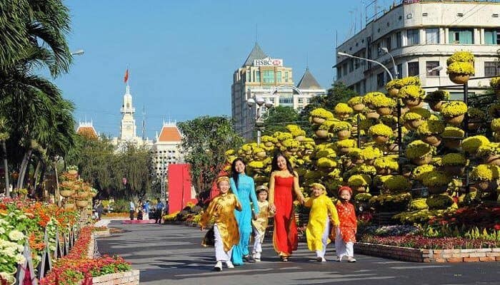 Beautiful Street Nha Trang Vietnam