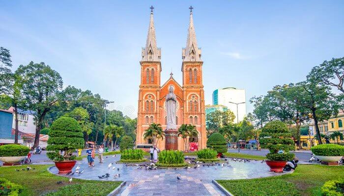 Notre Dame Cathedral Ho Chi Minh City Vietnam