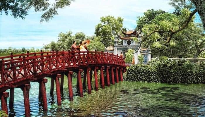 The Ngoc Son Pagoda