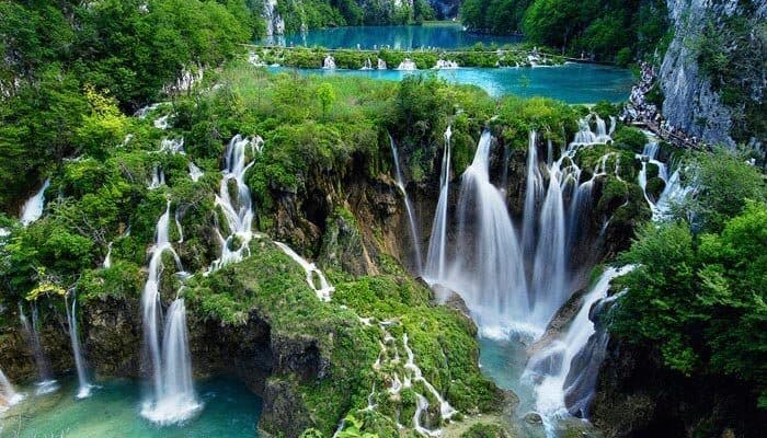 Waterfalls in Yang Bay Nha Trang Vietnam
