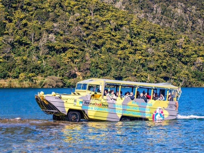 Ride a Rotorua Duck