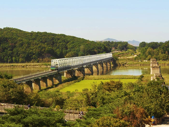 Freedom Bridge links North and South Korea