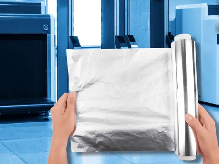Flying rules with aluminum foil
