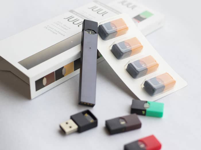JUUL and Pods on a Plane