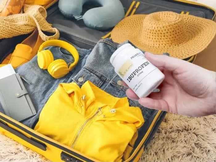 Bring Ibuprofen on A Plane