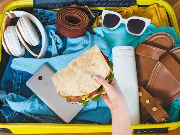 Sandwiches In Checked Baggage