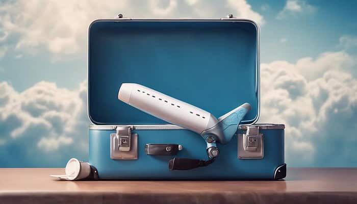 hair dryer on planes